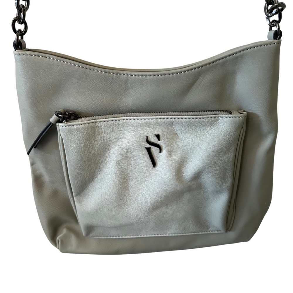 Simply Vera Vera Wang Gray Shoulder Bag